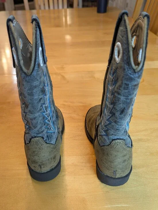 Kids Roper Cowboy Boots - Picture 3 of 6